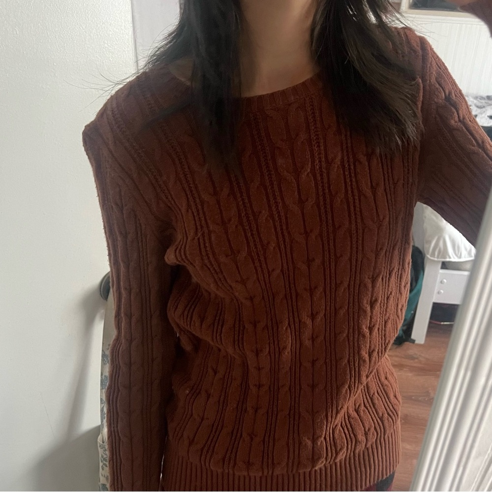 SMALL St Johns Bay Fall Sweater, knit sweater